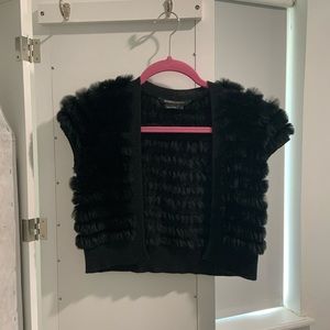 BCBG Black Bolero Jacket